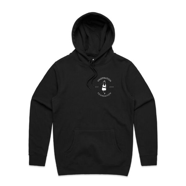 Unisex Vinspiration Black Pocket Hoodie  Thumbnail